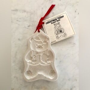 Pfaltzgraff Christmas Teddy Bear Cookie Mold
